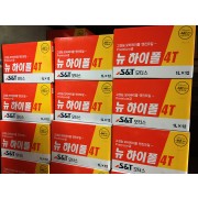 S&T 모터스 뉴 하이폴 4T 엔진오일 BOX 상품 12EA