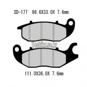 VESRAH 베스라 HONDA APE,WAVE100i,SONIC125,CBR150R,CBR125R 브레이크패드, VD-167JL