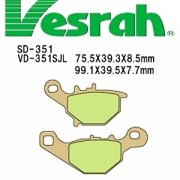 [Vesrah]베스라 VD351JL/SJL -SUZUKI ZZ,STREET MAGIC,ADDRESS V100/110,ADDRESS V125 기타 그 외 기종 -오토바이 브레이크 패드