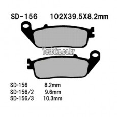 VESRAH 베스라 HONDA CBR250,XR400,CBR600F,SILVERWING,PC800,ST1100 브레이크패드, SD-156