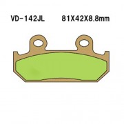 VESRAH 베스라 HONDA CBR250,NSR250R,CBR400R,VFR400,CBR600F 브레이크패드, VD-142JL