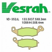 [Vesrah]베스라 VD352JL/SJL -오토바이 브레이크 패드,혼다,야마하,스즈끼,가와사끼,할리,BMW