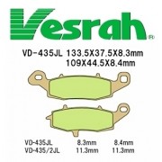 [Vesrah]베스라 VD435JL/SJL - HONDA CB1300F,KAWASAKI ZX-7RR,BUELL M2,X1 LIGHTNING 기타 그 외 기종 -오토바이 브레이크 패드