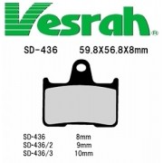 [Vesrah]베스라 SD436 - HONDA STEED400,X-4,CB1300SF,SUZUKI GSF650,KAWASAKI GTR1400,ZZR1400 기타 그 외 기종 - 오토바이 브레이크 패드