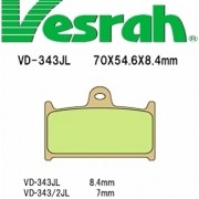 [Vesrah]베스라 VD343JL/SJL - SUZUKI GSX-R400R,RF900R,GSX-R1100,YAMAHA FZR750R 기타 그 외 기종 -오토바이 브레이크 패드