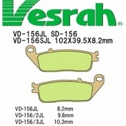 [Vesrah]베스라 VD156JL/SJL - HONDA CBR400RR,SIVERWING600,HORNET600,PC800,DAELIM FREEWING 기타 그 외 기종 -오토바이 브레이크 패드