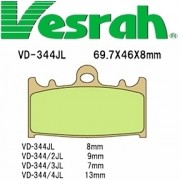 [Vesrah]베스라 VD344JL/SJL - SUZUKI RGV250,BANDIT400,GSX-R400,SV1000,TL1000S 기타 그 외 기종 -오토바이 브레이크 패드