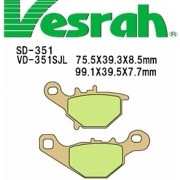 [Vesrah]베스라 VD351JL/SJL -SUZUKI ZZ,STREET MAGIC,ADDRESS V100/110,ADDRESS V125 기타 그 외 기종 -오토바이 브레이크 패드