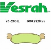 [Vesrah]베스라 VD263JL/SJL - YAMAHA RZ50, TW200/225, XT225, TRICKER, R6 기타 그 외 기종 -오토바이 브레이크 패드