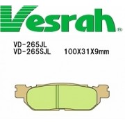 [Vesrah]베스라 VD265JL/SJL - YAMAHA BRONCO,TRICKER,SEROW,MAJESTY250,R6,R1 기타 그 외 기종 -오토바이 브레이크 패드