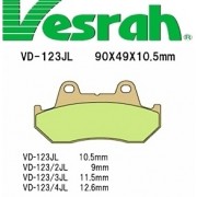 [Vesrah]베스라 VD123JL/SJL -오토바이 브레이크 패드,혼다,야마하,스즈끼,가와사끼,할리,BMW