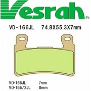 [Vesrah]베스라 VD166JL/SJL - HONDA HORNET600 내수용,CBR600F,CBR900RR,CB1100 기타 그 외 기종 -오토바이 브레이크 패드