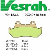 [Vesrah]베스라 VD123JL/SJL -오토바이 브레이크 패드,혼다,야마하,스즈끼,가와사끼,할리,BMW