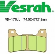 [Vesrah]베스라 VD170JL/SJL - HONDA CBR600RR,CB1000R,CBR1000RR 기타 그 외 기종 - 오토바이 브레이크 패드