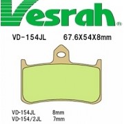 [Vesrah]베스라 VD154JL/SJL - HONDA HORNET250,NSR250R,RVF400R,RVF750R,CB1000 기타 그 외 기종 -오토바이 브레이크 패드