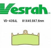 [Vesrah]베스라 VD439JL/SJL- KAWASAKI ZRX,ZRX-II, BMW R850R, R110GS,R1150R, K1200LT, R1200 기타 그 외 기종 -오토바이 브레이크 패드