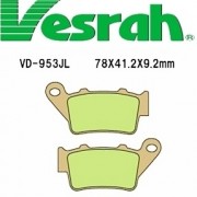 [Vesrah]베스라 VD953JL/SJL - YAMAHA MT-03,XT660R,PEGASO, BMW G650,F800,DUCATI GT1000, KTM, HUSQVARNA 기타 그 외 기종 -오토바이 브레이크 패드