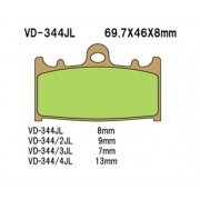 Vesrah(베스라) 브레이크 패드 VD344JL/SJL