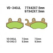 Vesrah(베스라) 브레이크 패드 VD340JL/SJL