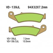 Vesrah(베스라) 브레이크 패드 VD139JL/SJL