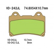 Vesrah(베스라) 브레이크 패드 VD242JL/SJL