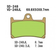 Vesrah(베스라) 브레이크 패드 VD248JL/SJL