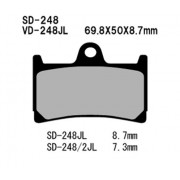 Vesrah(베스라) 브레이크 패드 WD248(SD248)