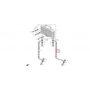 SQ125(프리윙),SN125(비본) 라디에터호스(LH)긴쪽