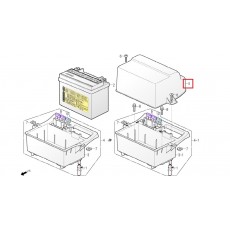 SV125.SV125B.SV125D.SV250 밧데리박스(어퍼)