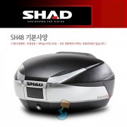 SHAD 샤드 탑케이스 SH48 기본사양 무광 검정 D0B48200