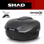 SHAD 샤드 탑케이스 SH58X 기본사양 카본커버 포함 D058106
