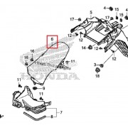 PCX(18~20) 머드가드(뒤) 80103-K97-T00