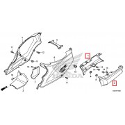 슈퍼커브110(~17년) 리어보디카바