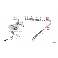 슈퍼커브110(~17년) 밸브(EA)