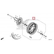 MSX125 휠(앞) 44650K26900