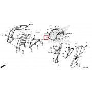MSX125 퓨엘탱크커버 64450K26900