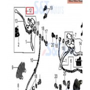 메가젯(HB125) 마스터실린더(RH)(우측)(순정)