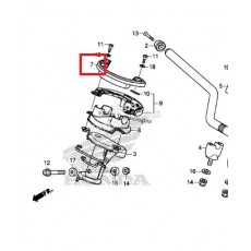 PCX125(18~19) 톱브릿지커버(앞, 순정) 53205-K97-T00