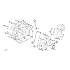 CB115(베스트) 마그네트커버가스켓(RH)