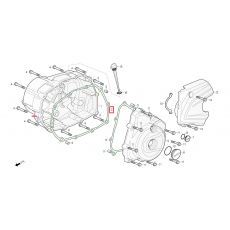 CB115(베스트) 클러치커버가스켓(RH)