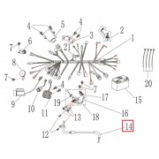 HF100(델리로드) 퓨엘캡 케이블