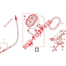 벤리110(BENLY110)(16년~) 메타ASSY(순정) 37200-KZP-641