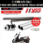 YSS X-MAX300 엑스맥스300 프론트 쇼바 업키트 30mm 로다운 키트 P5145