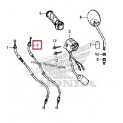 슈퍼커브125 C125(~20년) 스롯틀 케이블(B) 17920-K0G-901