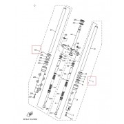 X-MAX300 엑스맥스300 쇼바(앞) (좌)B74-F3102-00 (우)B74-F3103-00