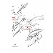 X-MAX300 엑스맥스300 발판매트(앞) 좌측 B74-F7483-00 우측 B74-F7484-00