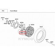 X-TOWN125 X-TOWN300 휠(앞) 44601-ABD2-E30-YYA