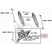 X-TOWN125 스윙암 리어포크 52000-AAG3-E00