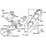 X-TOWN125 머드가드(뒤) 80100-ACJ1-E00-N1R