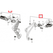 GV125(아퀼라) 스텝홀더ASSY